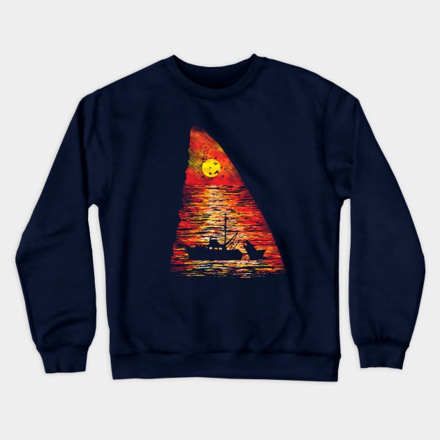 Ocean Predator Crewneck Sweatshirt by Daletheskater